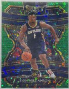 Zion Williamson [Green Disco Prizm] #1