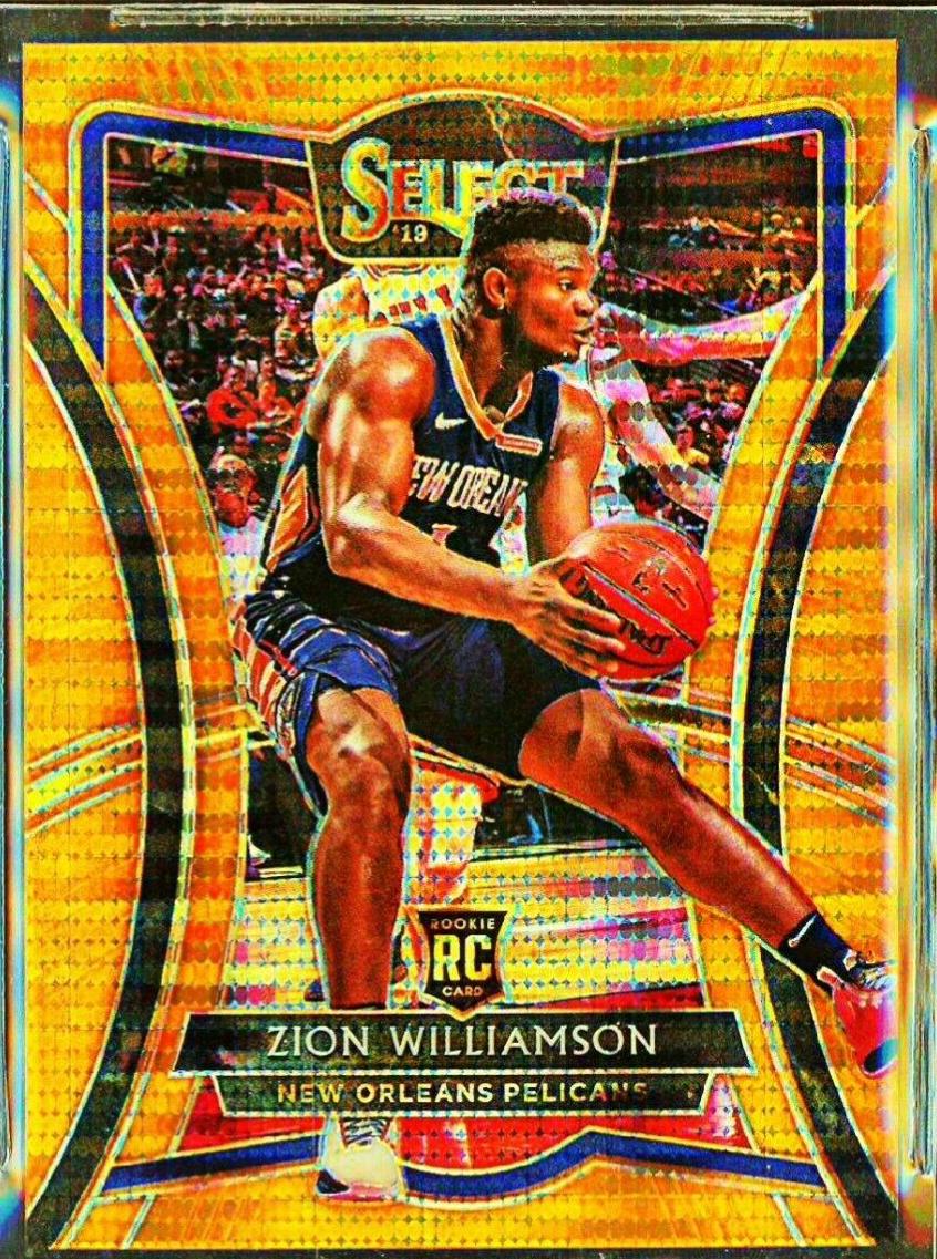 Zion Williamson [Neon Orange Pulsar Prizm] #199