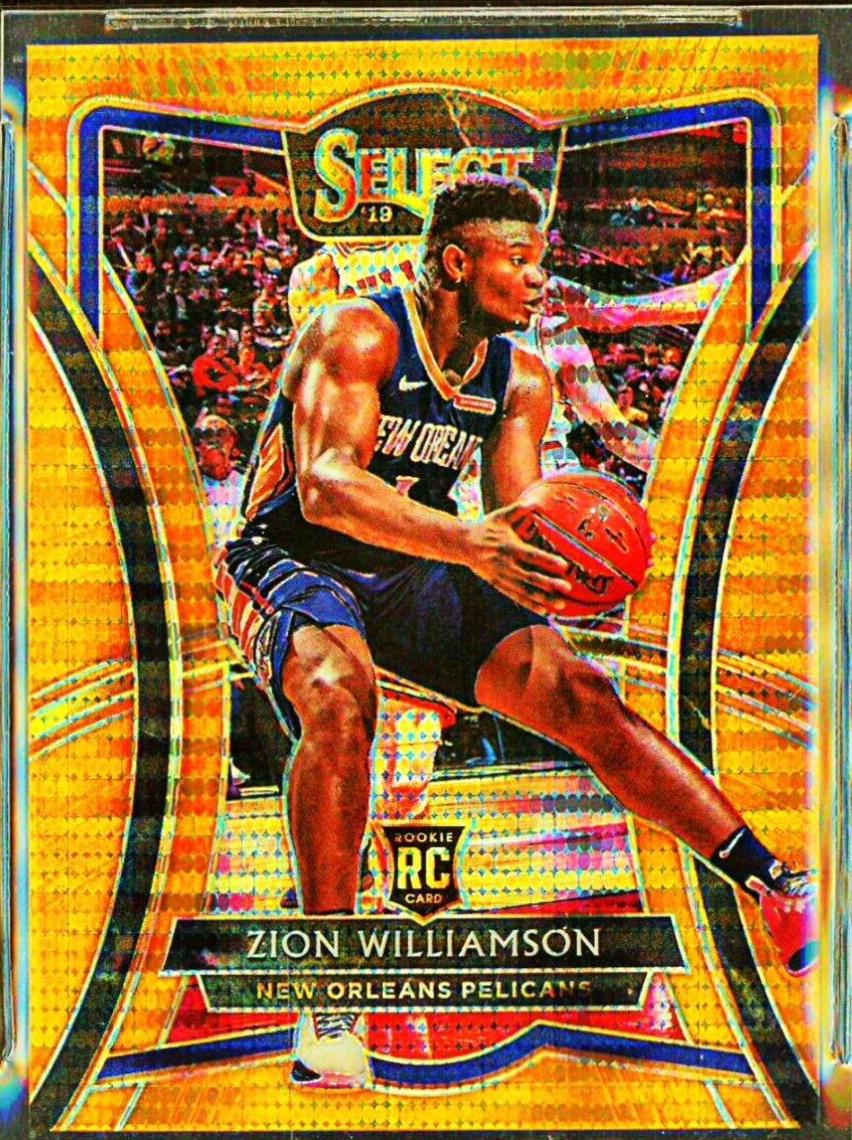 Zion Williamson [Neon Orange Pulsar Prizm] #297