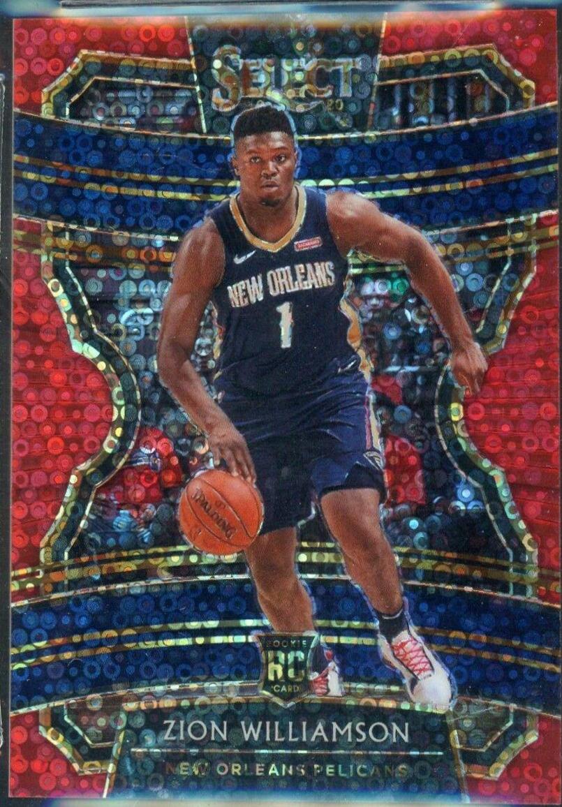 Zion Williamson [Red Disco Prizm] #1