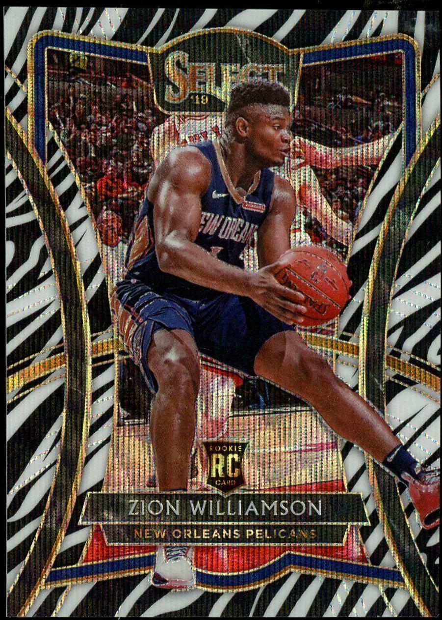 Zion Williamson [Zebra Prizm] #199