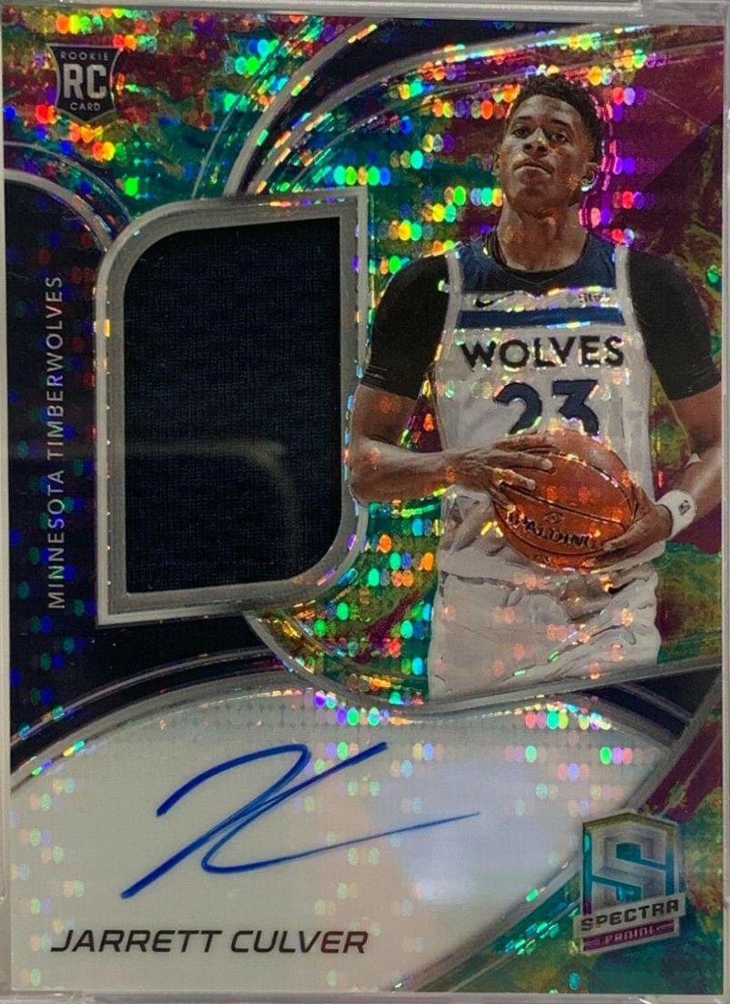 Jarrett Culver [Jersey Autograph Celestial] #193