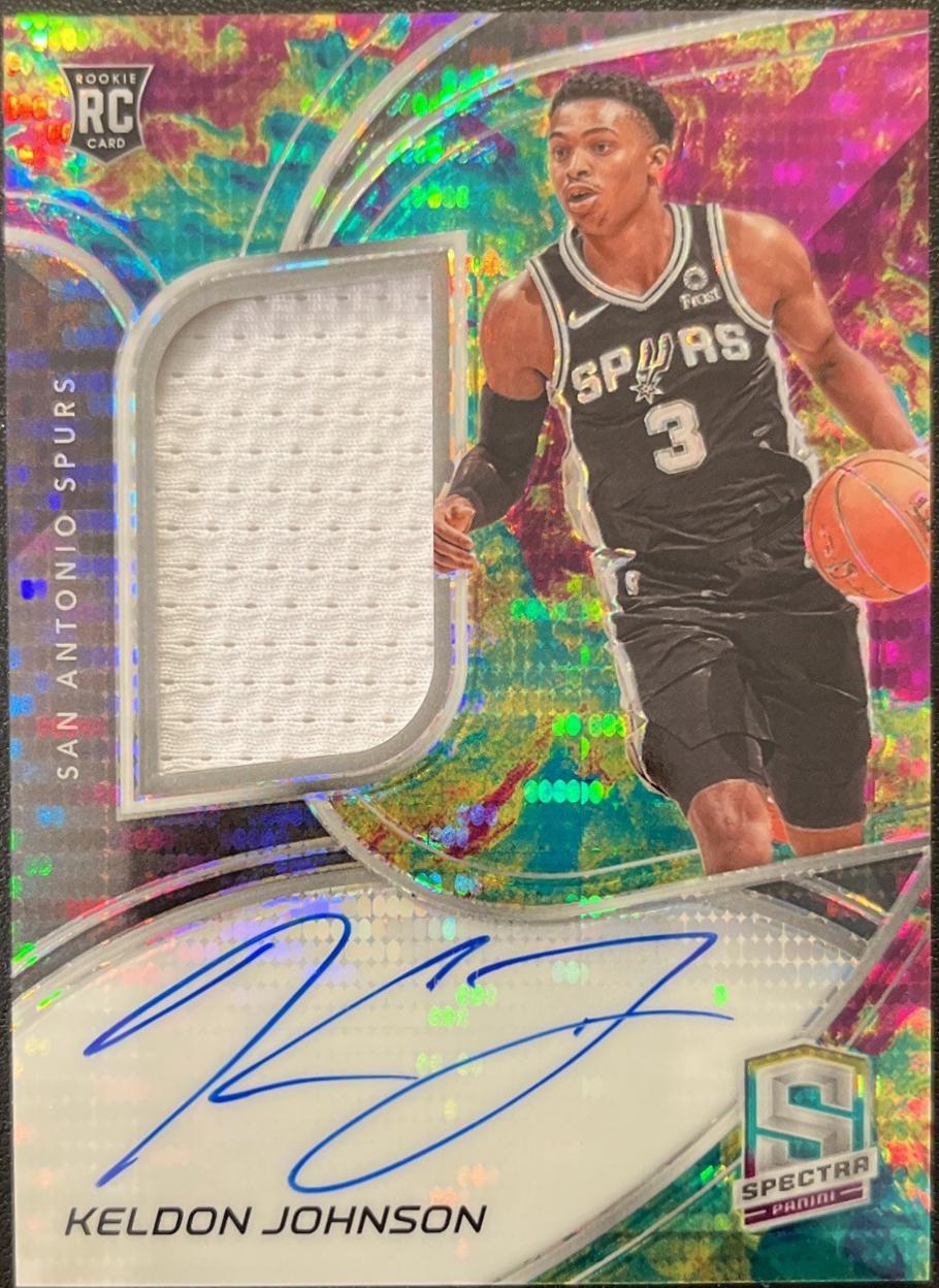 Keldon Johnson [Jersey Autograph Celestial] #200
