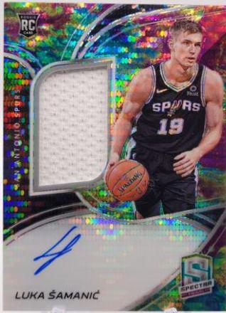 Luka Samanic [Jersey Autograph Celestial] #190