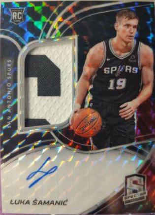Luka Samanic [Jersey Autograph Interstellar] #190