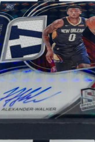 Nickeil Alexander Walker [Jersey Autograph Interstellar] #189