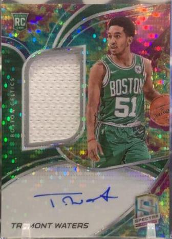 Tremont Waters [Jersey Autograph Celestial] #208