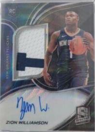 Zion Williamson [Jersey Autograph Wave] #181