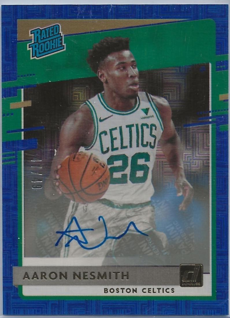 Aaron Nesmith [Auto Blue Laser] #232