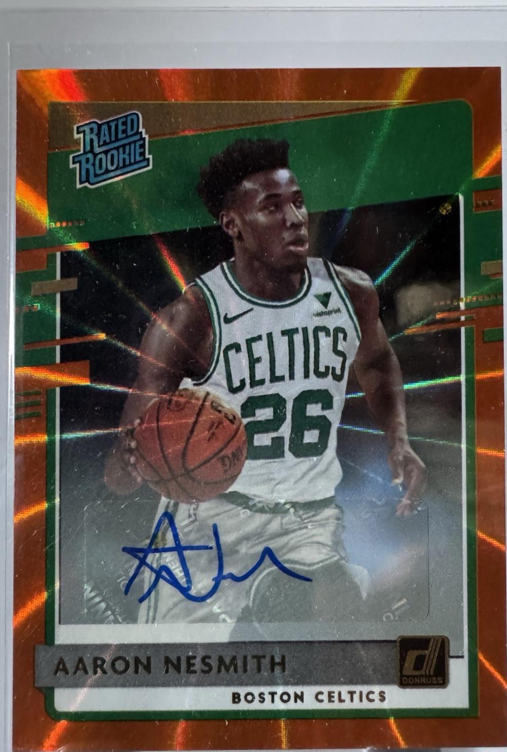 Aaron Nesmith [Auto Orange Laser] #232