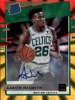 Aaron Nesmith [Auto Red Gold Laser] #232