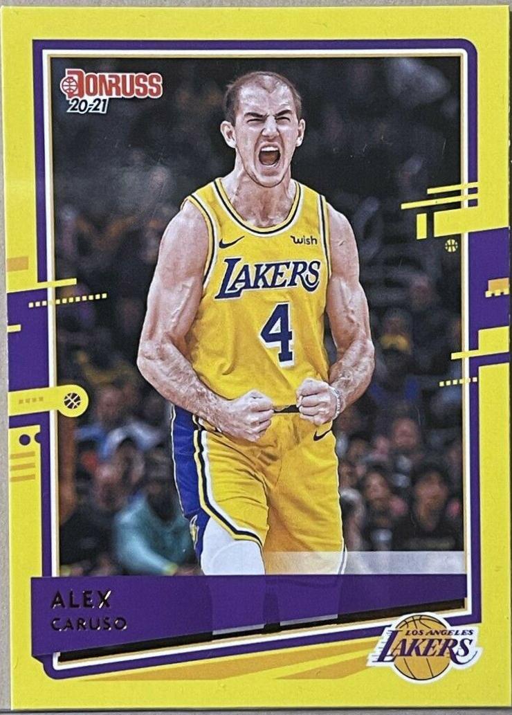 Alex Caruso [Yellow Flood] #97