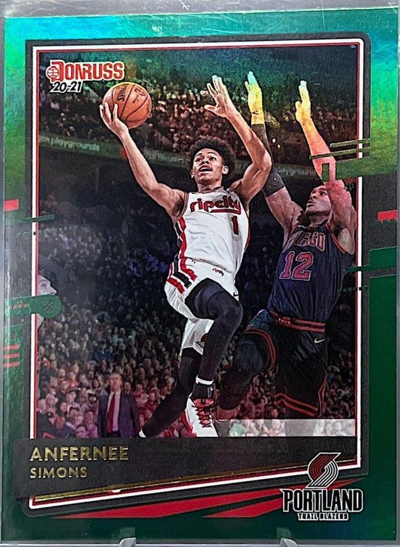 Anfernee Simons [Green Laser] #87