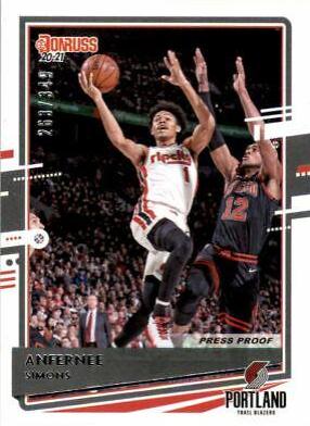 Anfernee Simons [Press Proof Silver] #87