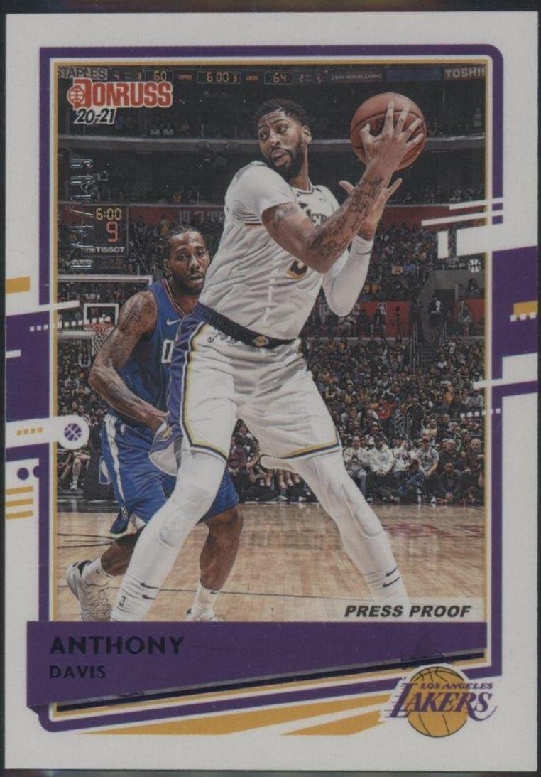 Anthony Davis [Press Proof Purple] #168