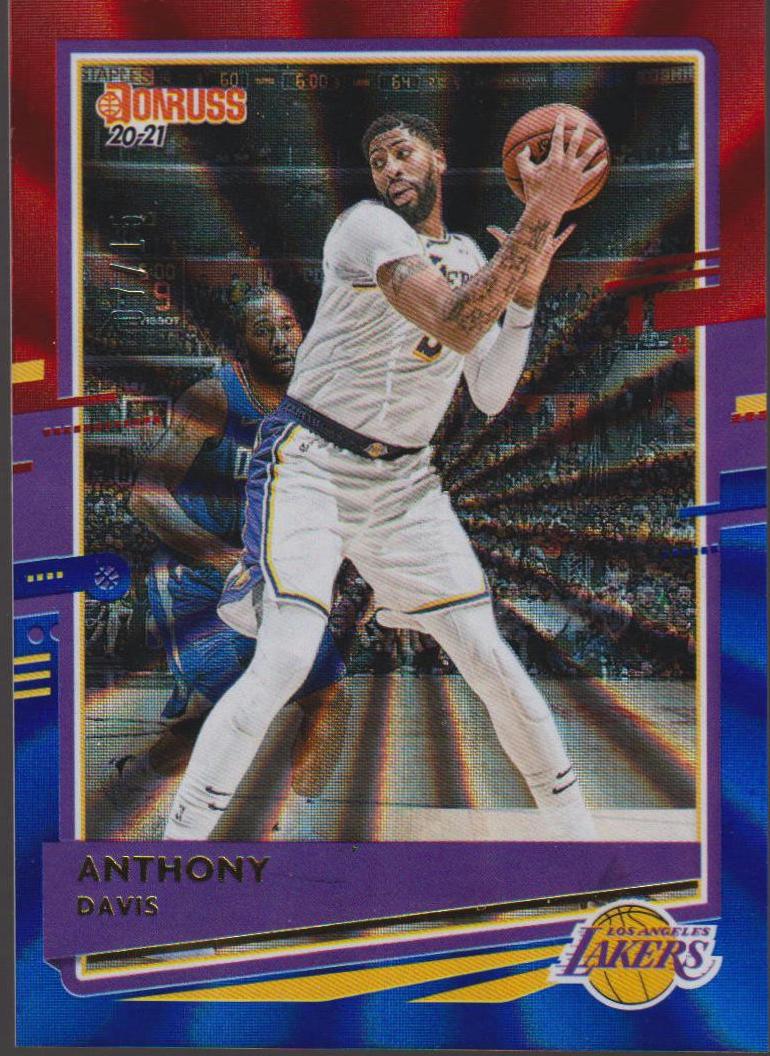 Anthony Davis [Red Blue Laser] #168