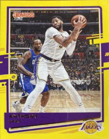 Anthony Davis [Yellow Flood] #168