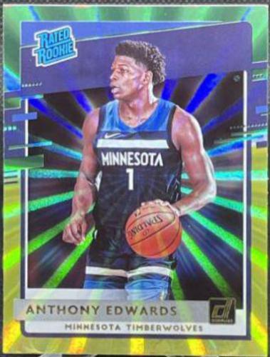 Anthony Edwards [Green Yellow Laser] #201