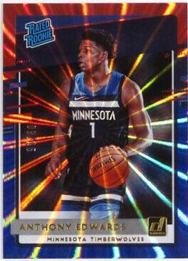 Anthony Edwards [Red Blue Laser] #201