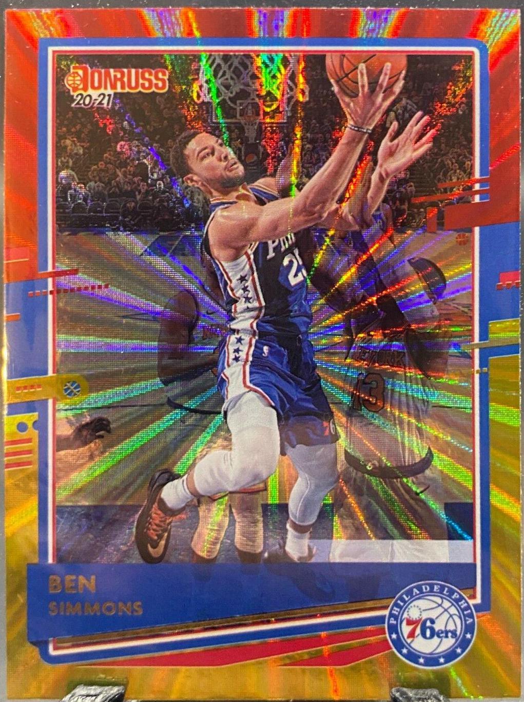 Ben Simmons [Red Gold Laser] #176