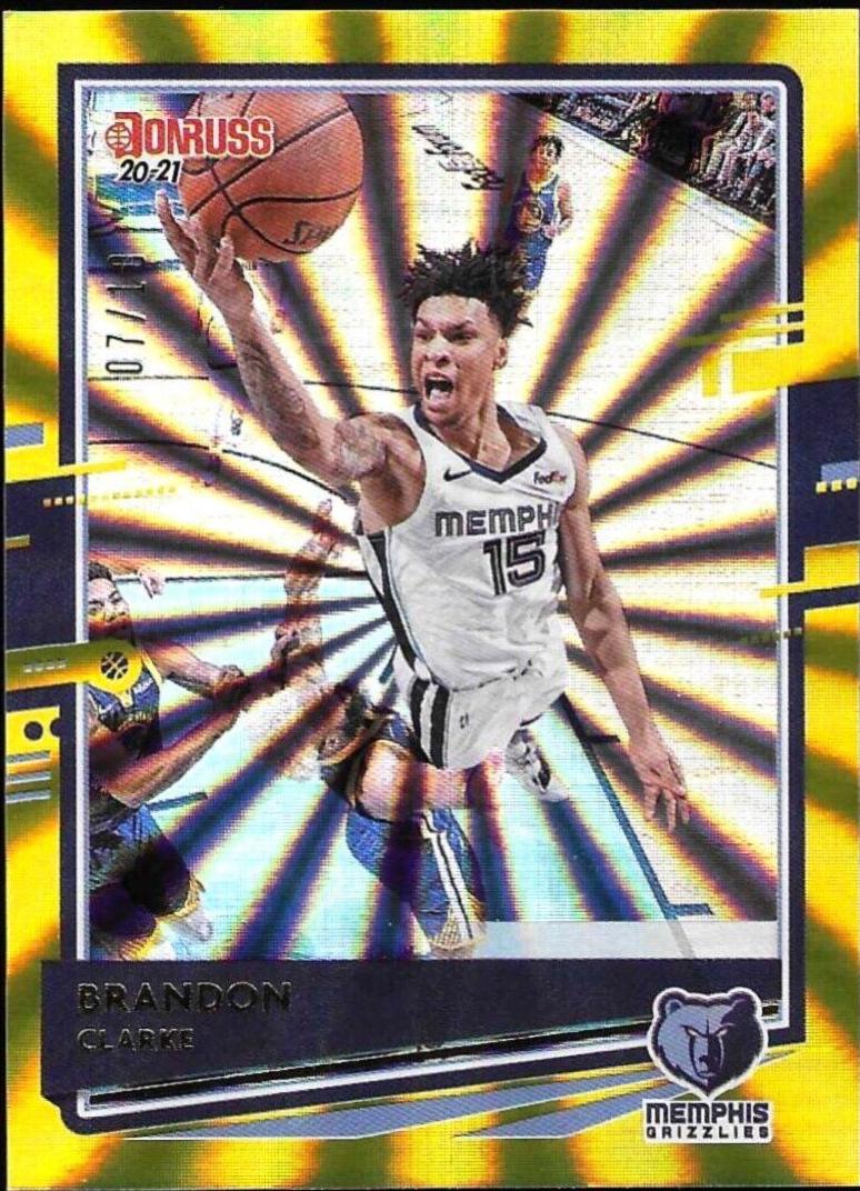 Brandon Clarke [Gold Laser] #192