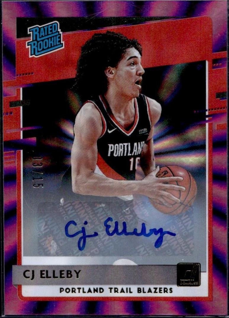 CJ Elleby [Auto Purple Laser] #223