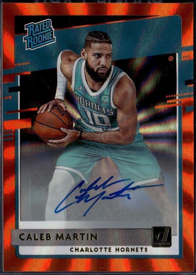 Caleb Martin [Auto Orange Laser] #212