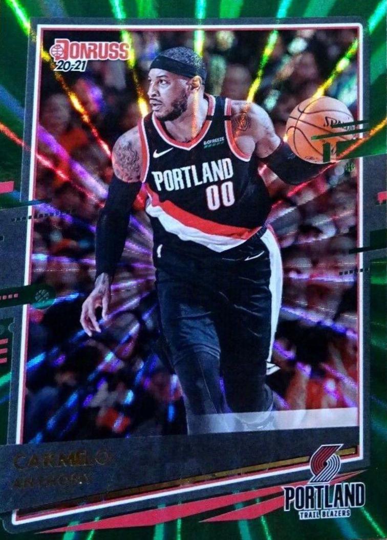 Carmelo Anthony [Green Laser] #111