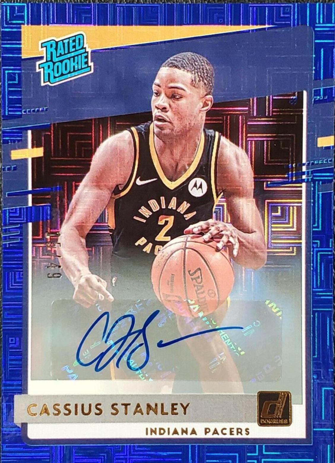 Cassius Stanley [Auto Choice Blue] #225