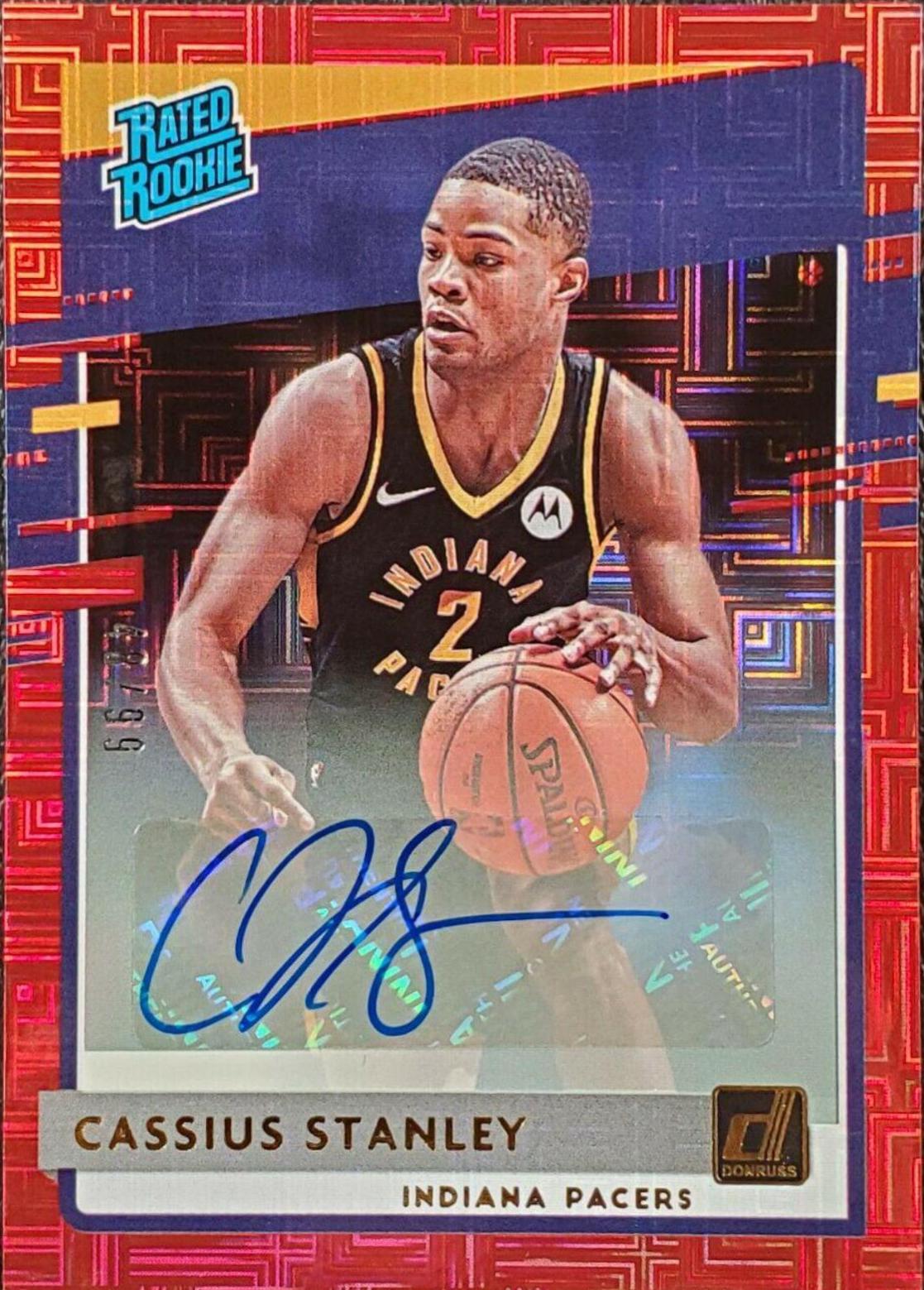 Cassius Stanley [Auto Choice Red] #225