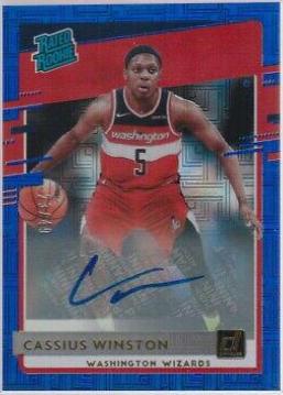 Cassius Winston [Auto Choice Blue] #249