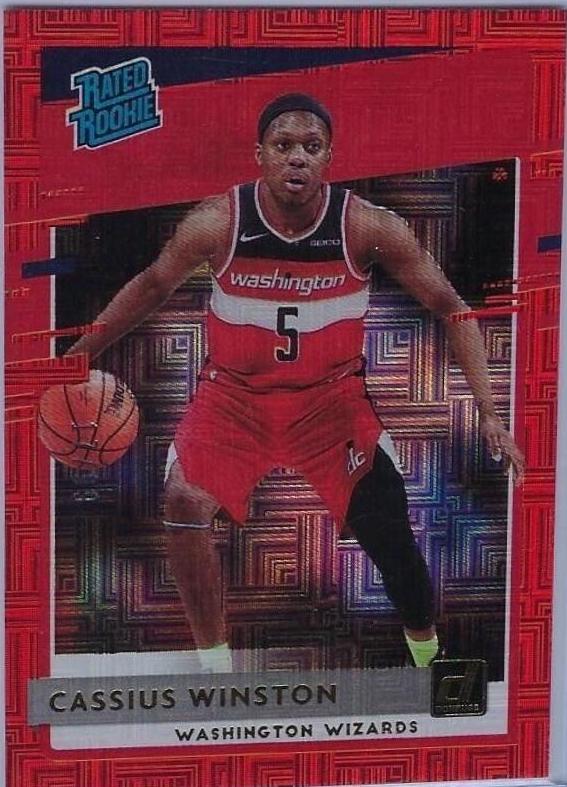 Cassius Winston [Choice Red] #249