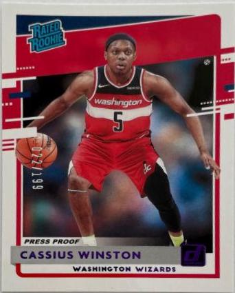 Cassius Winston [Press Proof Purple] #249