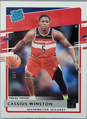 Cassius Winston [Press Proof Silver] #249