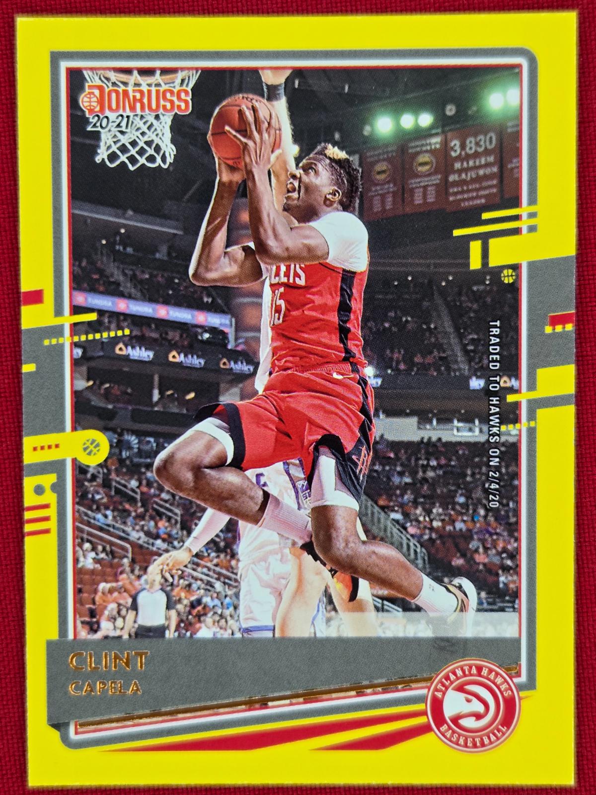 Clint Capela [Yellow Flood] #118