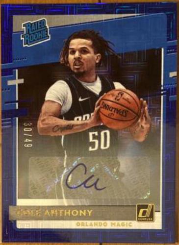 Cole Anthony [Auto Choice Blue] #208