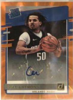 Cole Anthony [Auto Orange Laser] #208