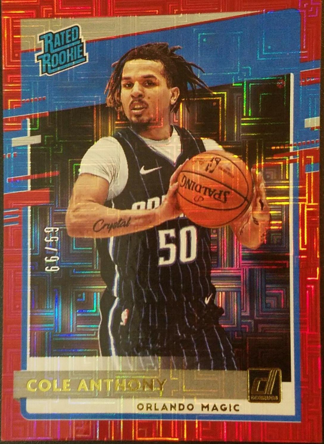 Cole Anthony [Choice Red] #208
