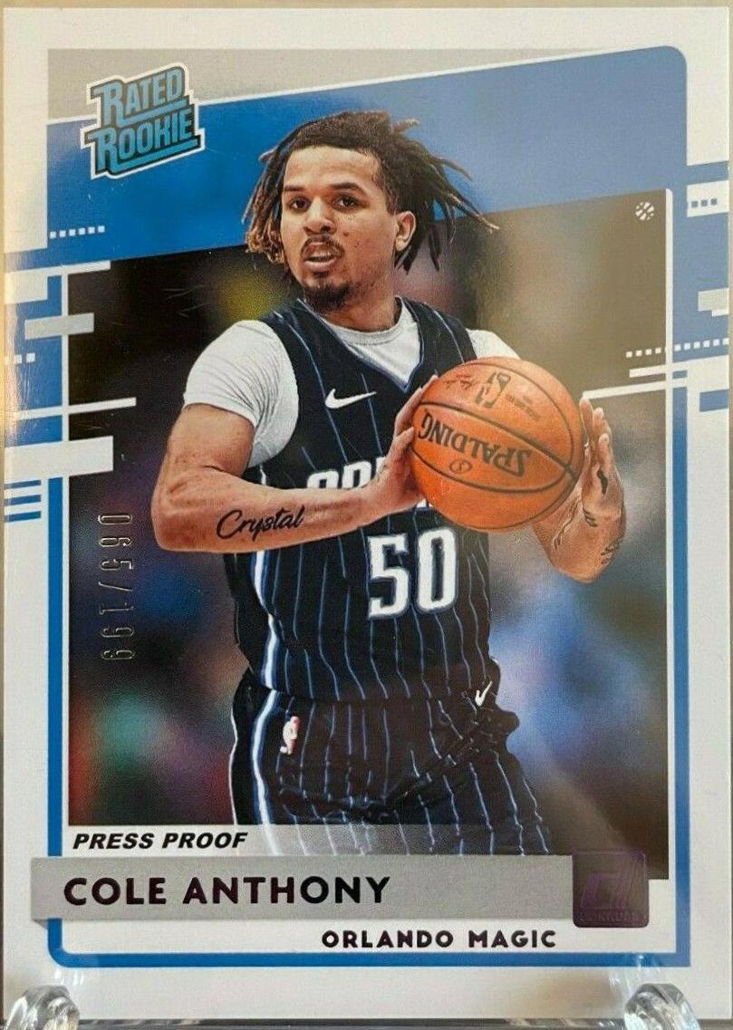 Cole Anthony [Press Proof Purple] #208