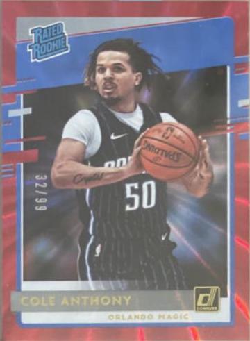 Cole Anthony [Red Laser] #208