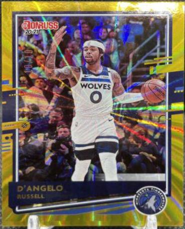 D'Angelo Russell [Gold Laser] #101