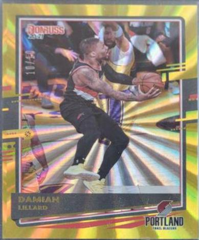 Damian Lillard [Gold Laser] #28