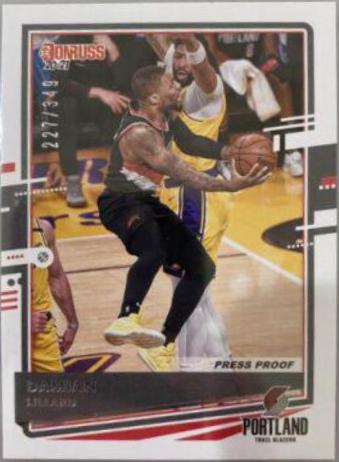 Damian Lillard [Press Proof Silver] #28