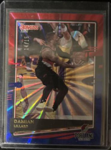Damian Lillard [Red Blue Laser] #28