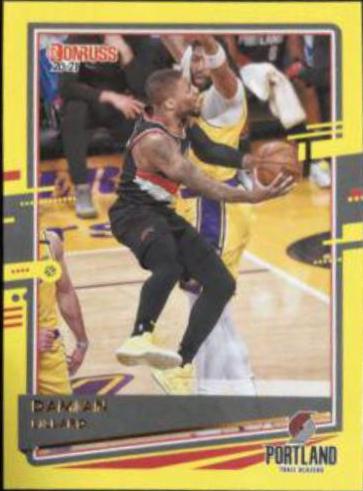 Damian Lillard [Yellow Flood] #28