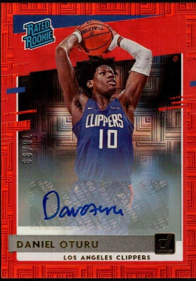 Daniel Oturu [Auto Choice Red] #217
