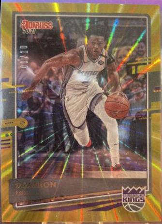 De'Aaron Fox [Gold Laser] #58