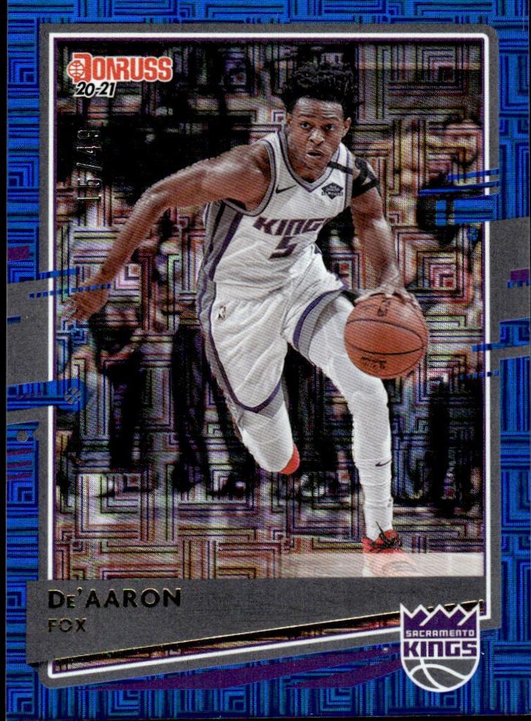 De'Aaron Fox [Light Blue Laser] #58