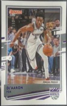 De'Aaron Fox [Press Proof Purple] #58