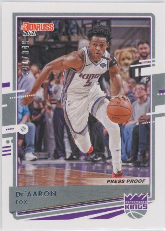De'Aaron Fox [Press Proof Silver] #58